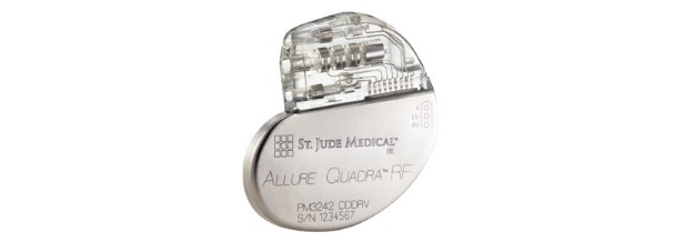 Allure Quadra植入式心脏再同步起搏器