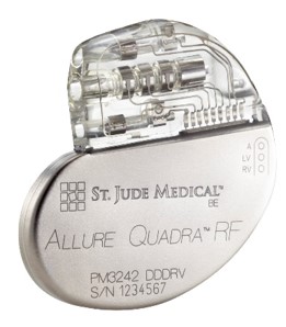 Allure Quadra植入式心脏再同步起搏器